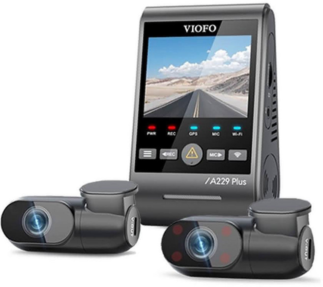 VIOFO A229 Plus 3CH 三通道運行車記錄器 (2K STARVIS 2 GPS/台聯網代理)前後鏡頭 後置鏡頭 車內鏡頭 Type-C數據線 車用充電器 拆卸工具 包裝盒 使用手冊, 前後鏡頭, 後置鏡頭, 車內鏡頭,Type-C數據線, 車用充電器, 拆卸工具, 包裝盒, 使用手冊, 512GB