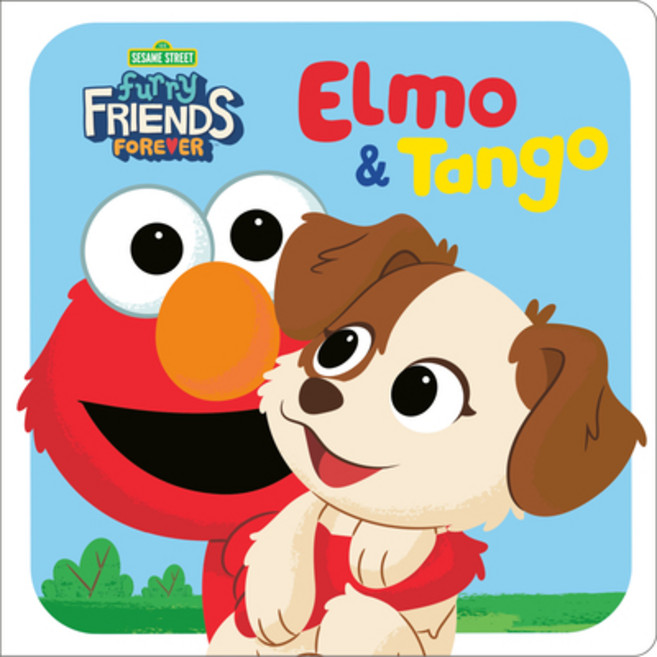 (英文圖書) Furry Friends Forever: Elmo & Tango (Sesame Street) Board Books, Random House Books for Youn..., 英文, 硬頁書