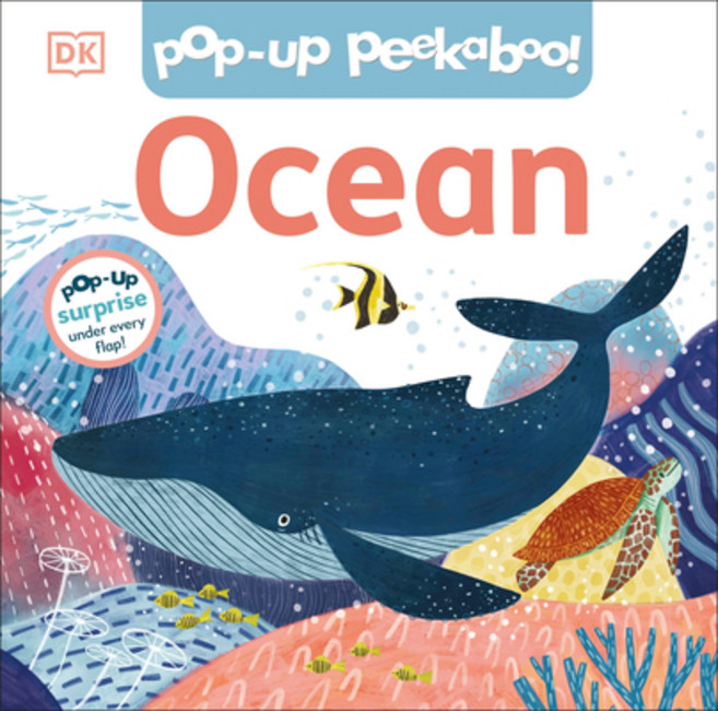 (英文圖書) Pop-Up Peekaboo! Ocean Board Books, DK Publishing (Dorling Kind..., 英文, 硬頁書