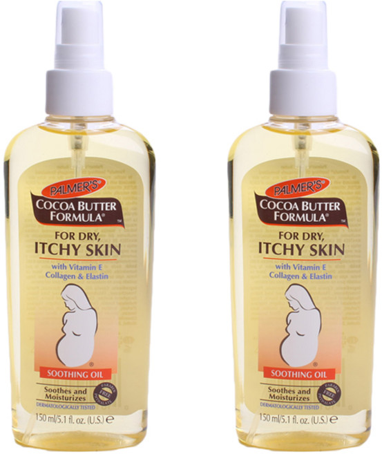 PALMER'S 帕瑪氏 孕婦乾癢肌鎮靜護膚油, 2瓶, 150ml
