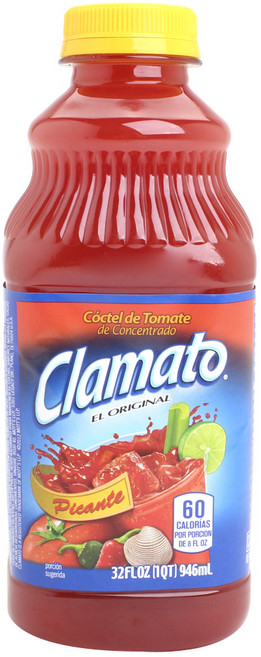 Clamato 番茄無酒精雞尾酒, 1個, 946毫升