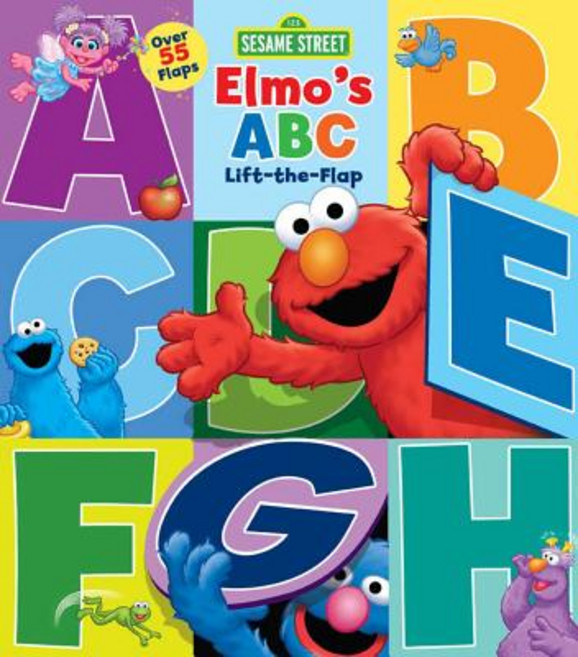 Sesame Street: Elmo's ABC Lift-The-Flap Volume 29 Board Books, Studio Fun International, 英文, 硬頁書
