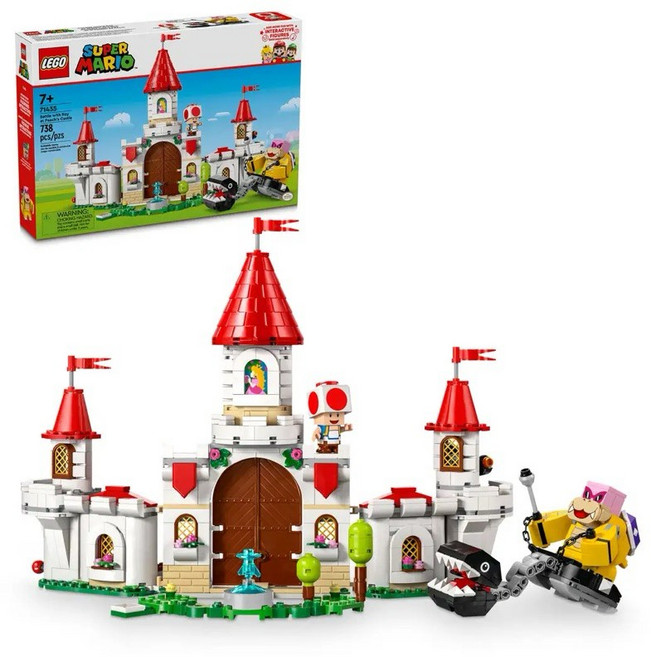 Home&brick LEGO 71435 與洛伊對決!碧姖城堡 Mario, 詳見包裝, 1個