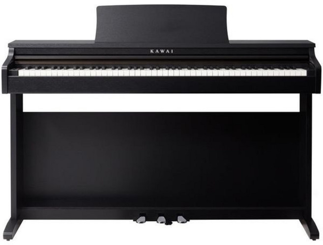 KAWAI 88鍵滑蓋式數位電鋼琴 KDP120, 黑色, 1個