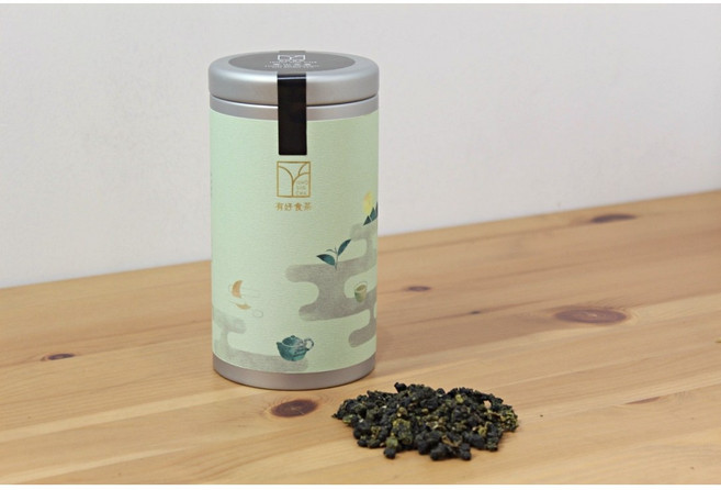 【有好食茶】阿里山奶香金萱茶 (高山茶烏龍茶) 罐裝茶葉, 100g, 1個, 1個裝