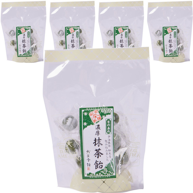 Daimonjiame 濃厚抹茶糖果, 5個, 70g