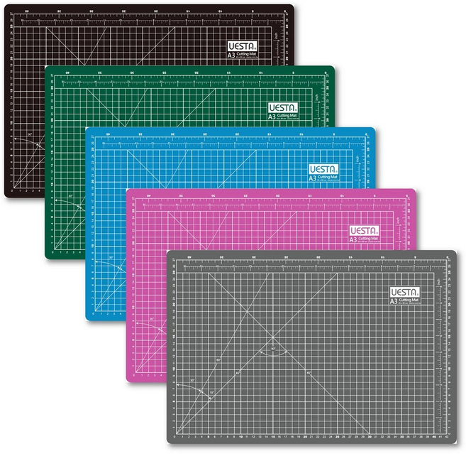 UESTA 多尺寸切割墊 A3 A4 A5 塑膠雕刻桌墊 美工辦公用品
