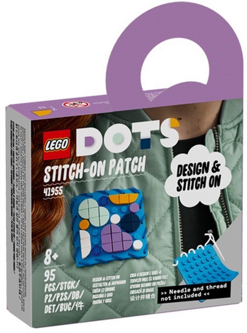Home&brick LEGO 41955 豆豆創意針縫底板 DOTS, 詳見包裝, 1個