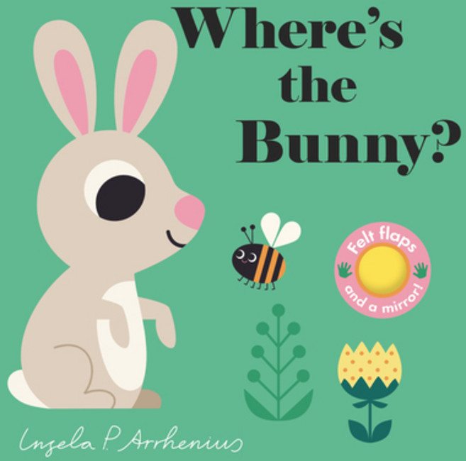 (英文圖書)Where's the Bunny?: (An Interactive Sensory Lift-The-Flap Book with Felt Flap... Board Books, Candlewick Press (MA), 英文, 硬頁書