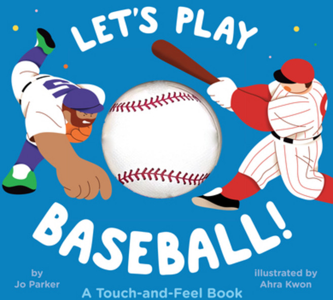 (外文書)Let's Play Baseball!: A Touch-And-Feel Book Board Books, Grosset & Dunlap, English