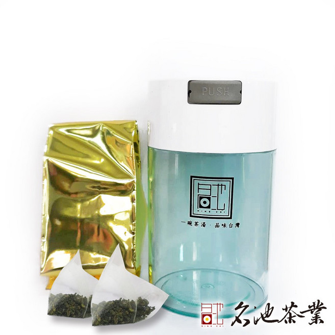 名池茶業 梨山金萱三角立體茶包 20入附親蜜罐