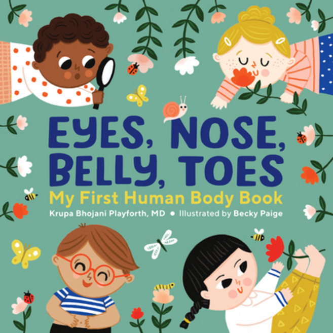 (英文圖書)Eyes Nose Belly Toes: My First Human Body Book 精裝版, Callisto Kids, 英文