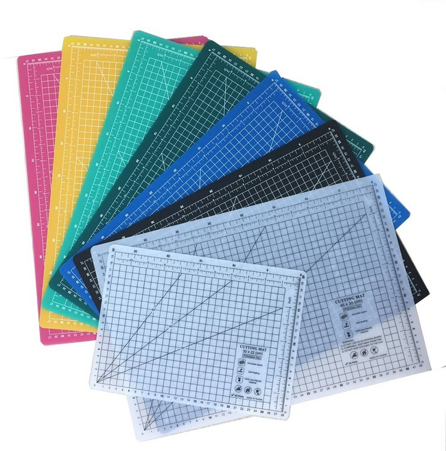 UESTA 環保自癒切割墊 多尺寸A3 A4 A5 適用學校辦公雕刻手工具, I現貨I A4【30x22公分】,黃色
