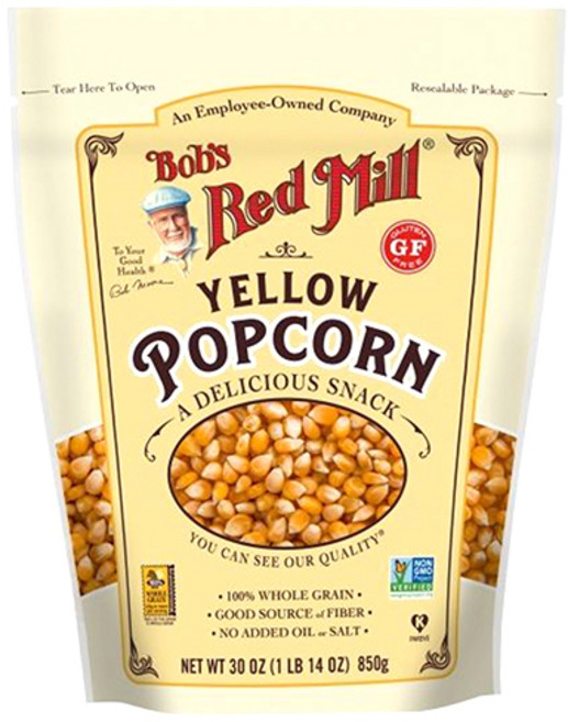 Bob's Red Mill 爆米花用玉米粒, 1包, 850g