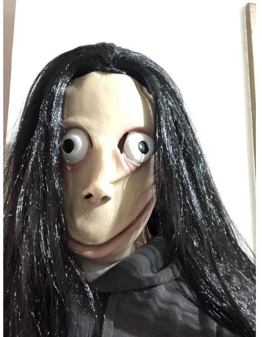 多款萬聖節角色扮演面具 恐怖MOMO小丑造型派對頭套, MOMO