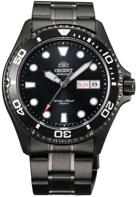 ORIENT 東方錶 WATER RESISTANT系列 200米潛水機械錶 鋼帶 FAA02003B 男錶