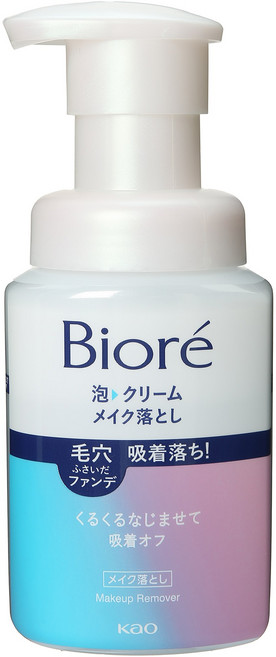 Biore 蜜妮 奇蹟卸妝慕斯, 1瓶, 210ml