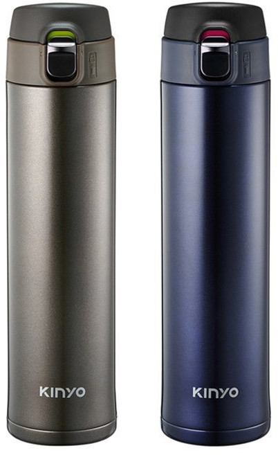 KINYO 金陽 304不鏽保溫杯 520ml KIM-32, 深藍色, 1個