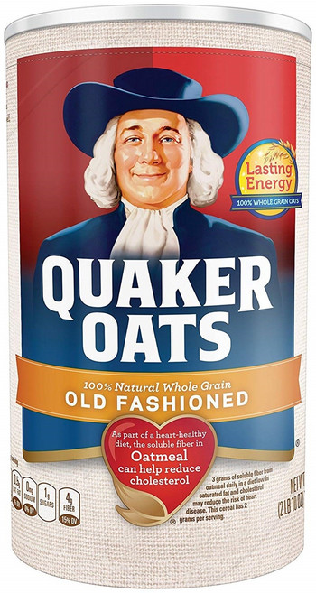 QUAKER 桂格 傳統燕麥片, 1罐, 1.19kg