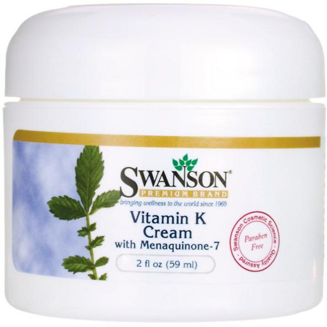 Swanson 斯旺森 維生素K2乳霜, 1罐, 59ml