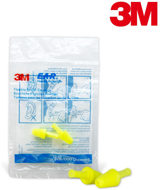 3M 高降噪耳塞 328-1000, 1副