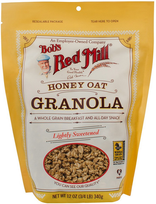 Bob's Red Mill 蜂蜜燕麥格蘭諾拉麥片, 1包, 340g
