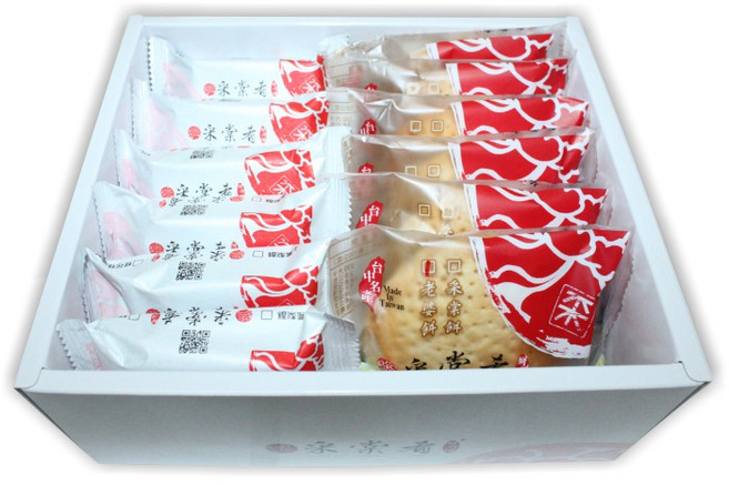 采棠肴小禮盒A 台灣伴手禮, 1盒, 鳳梨酥6入+太陽餅6入