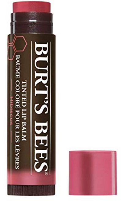 BURT'S BEES 潤色護唇膏, 1個, 木槿花