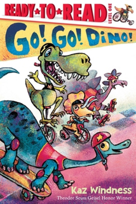 (英文圖書)Go! Go! Dino!: Ready-To-Read Level 1 精裝版, Simon Spotlight, 英文