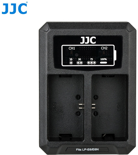 JJC Canon LP-E6/LP-E17 電池充電器, 1個