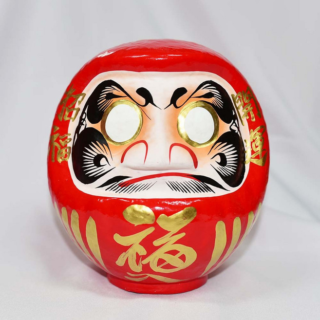 開運招福達摩不倒翁 20cm高 群馬縣高崎生產 日本製 開運吉祥 大願成就, 1個