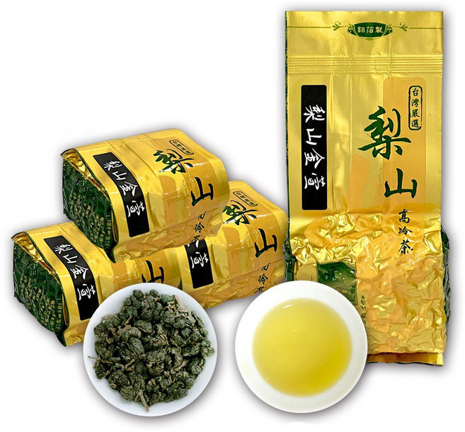 名池茶業 奶香梨山金萱茶葉, 4包, 75g, 1組