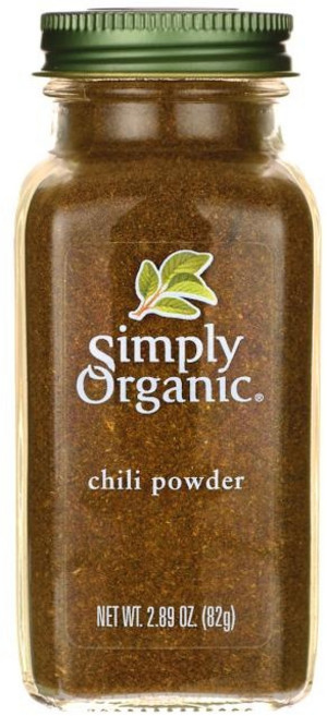 Simply Organic 辣椒粉, 1個, 82g