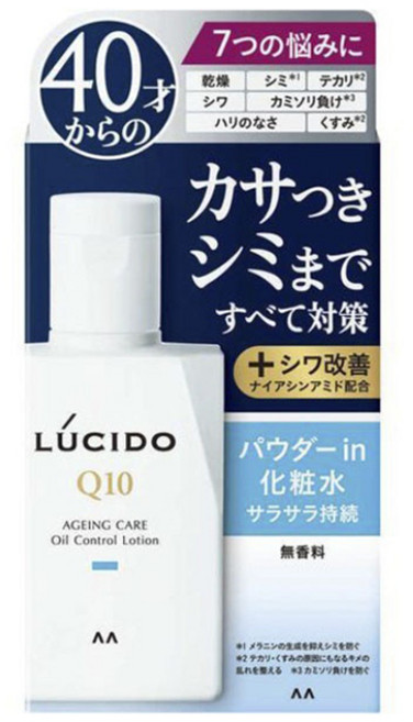 LUCIDO 倫士度 男性輕透控油化妝水, 100ml, 1個