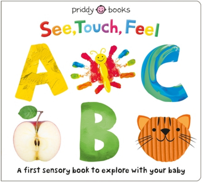 (英文圖書) See Touch Feel: ABC Board Books, Priddy Books Us, 英文, 硬頁書