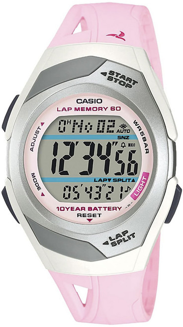 CASIO 卡西歐 男款60圈記憶5Bar防水運動手錶 STR-300J-4JH