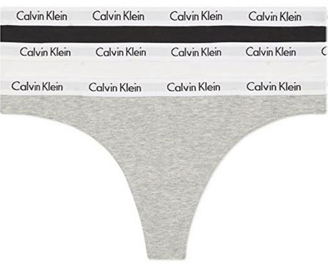 Calvin Klein 凱文克萊 underwear 繩帶內褲 3件入組, 混色