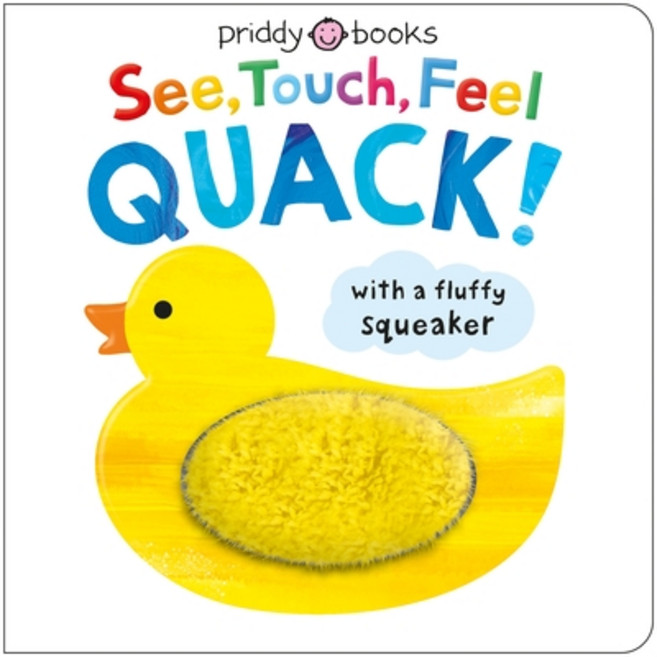(英文圖書)See Touch Feel: Quack! Board Books, Priddy Books Us, English, 硬頁書