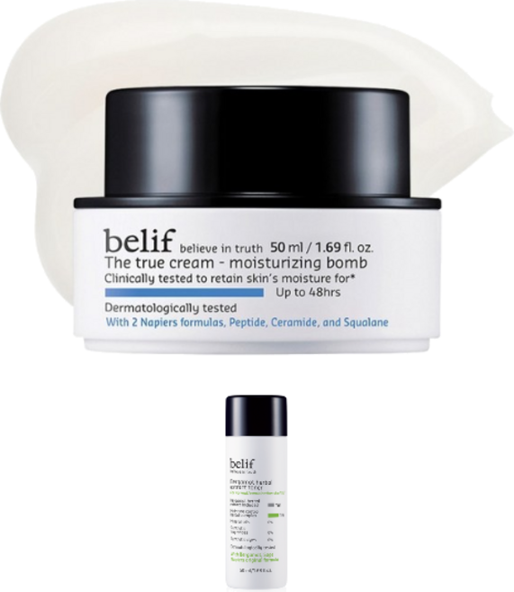 빌리프 더 트루 크림 모이스춰라이징 밤, 50ml, 1개 (+빌리프 사은품 증정)
