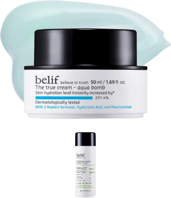 빌리프 더 트루 크림 아쿠아 밤, 50ml, 1개 (+빌리프 사은품 증정)