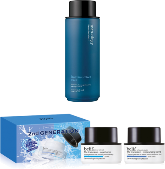 빌리프 맨올로지 프로텍티브 엑토인 토너, 1개, 150ml (+빌리프 사은품 증정)