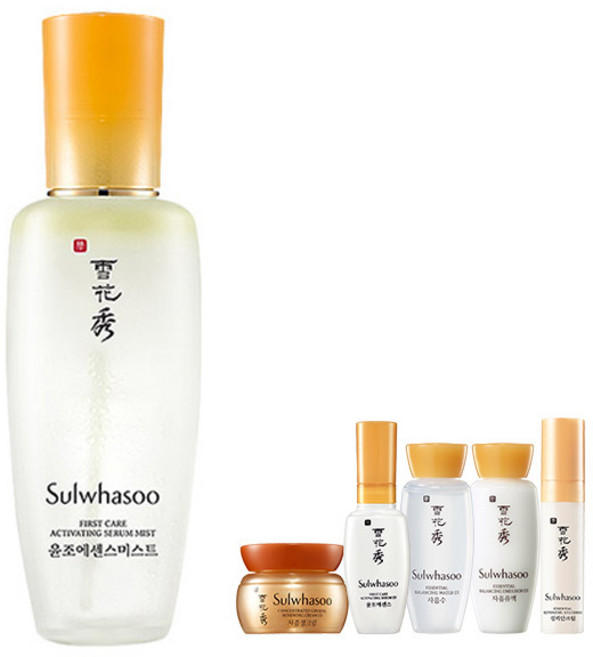 설화수 윤조에센스 미스트 110ml + 자음생 5종 기초세트, 1세트