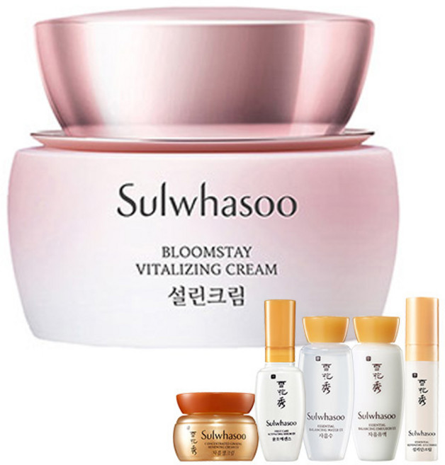 설화수 설린 데이크림 50ml + 자음생 5종 기초세트, 1개