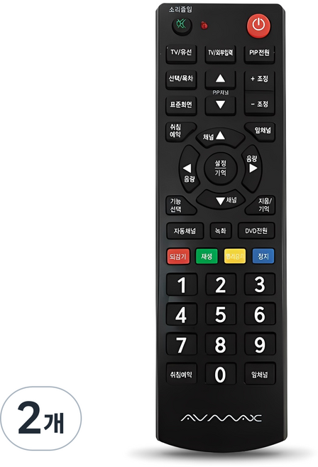 AVMAX 電視整合遙控器, AV-1800, 2個