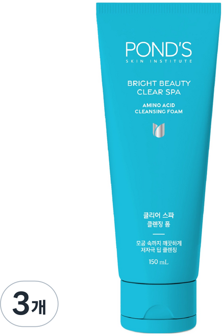 POND'S 旁氏 Bright Beauty Clear Spa胺基酸洗面乳, 150ml, 3個
