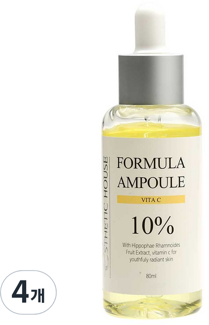 eSTHETIC HOUSE 10%維他命C光澤淨膚安瓶, 4瓶, 80ml