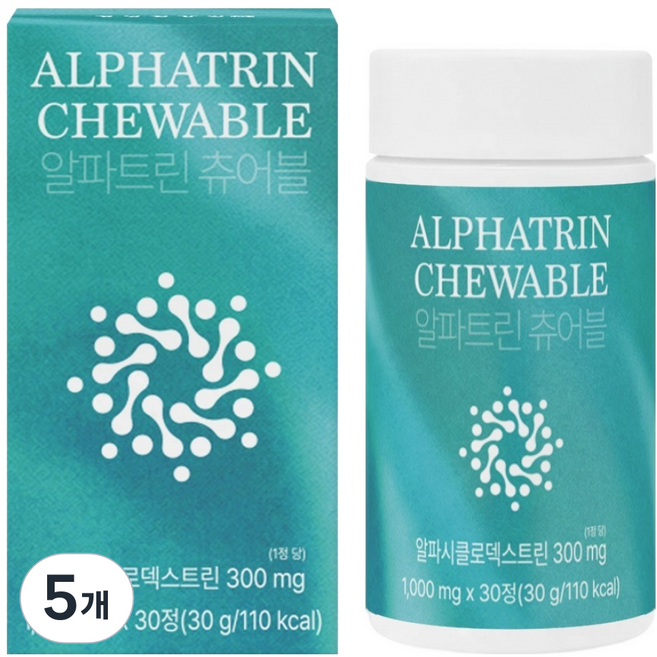 Gswon Alpartin 咀嚼錠 30g, 5個, 30錠