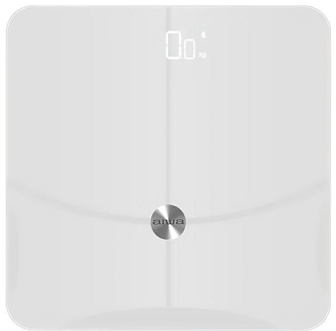 aiwa 愛華 18合1藍牙智慧體重計 AW-HY18, 白色, 1個