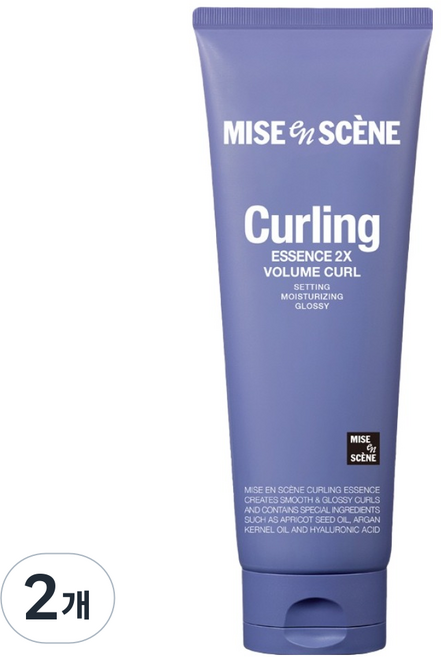 mise en scene 魅尚萱 捲翹精華乳 豐盈捲髮款, 250ml, 2個