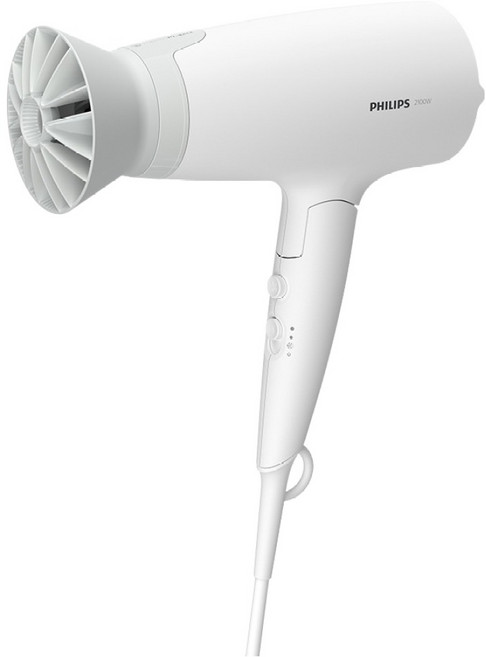 PHILIPS 飛利浦 1500W 負離子 溫控護髮 吹風機 晨露白 BHD378 整髮器